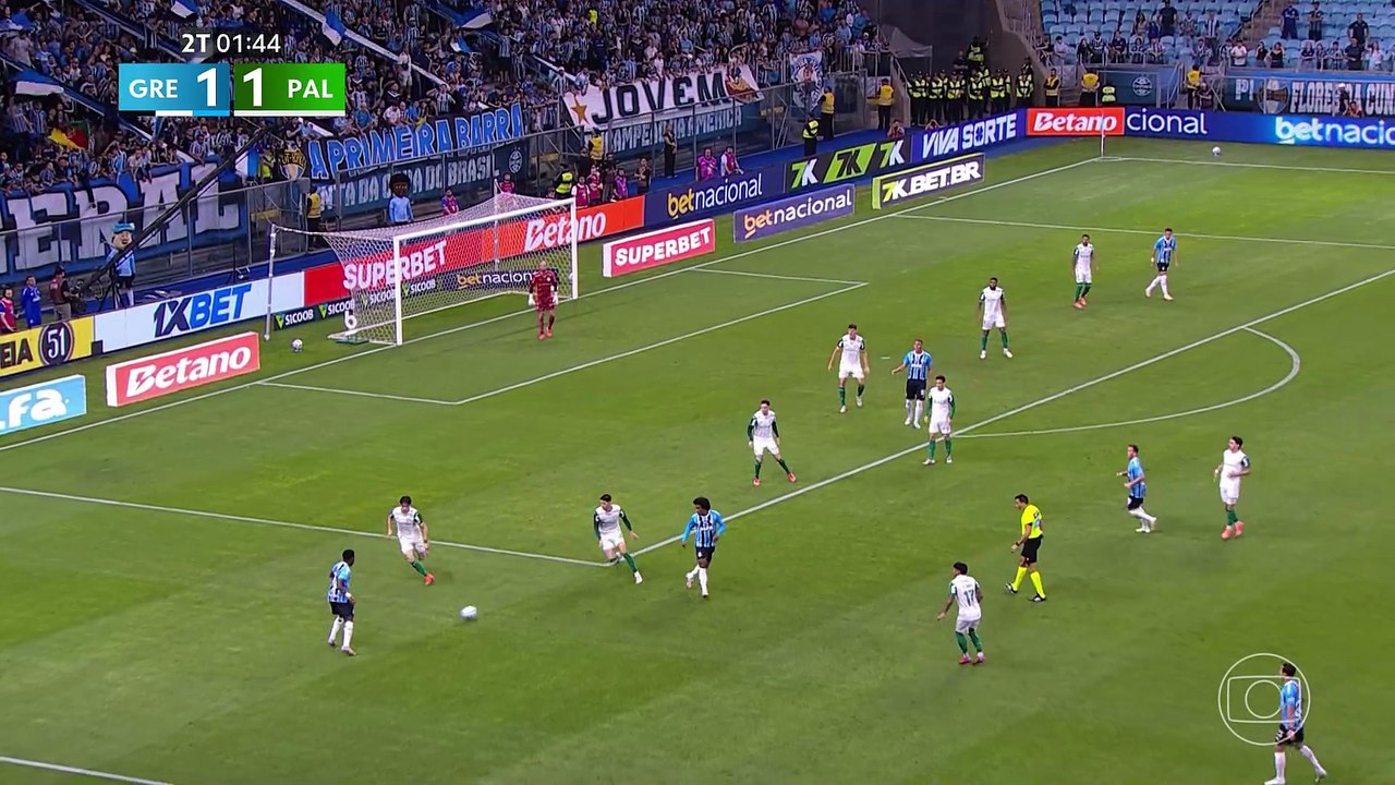 Grêmio x Palmeiras (Campeonato Brasileiro 2025...