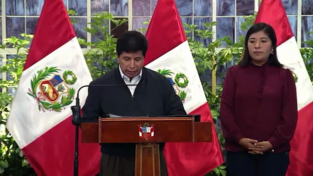 Condenado a más de once años de prisión el expresidente de Perú Pedro Castillo por conspiración