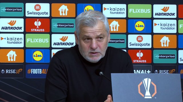 Bruno Genesio : « Il fallait montrer une réaction dans cette compétition » - Foot - Ligue Europa - Lille