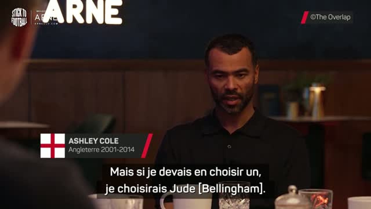 Angleterre - Ashley Cole vote pour Bellingham en n°10