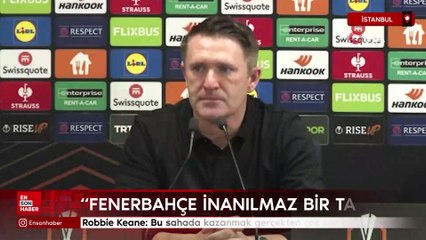 Robbie Keane: Bu sahada kazanmak gerçekten çok zor