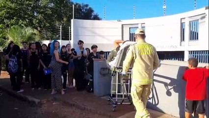 Aluna é levada para o HU após sofrer luxação durante a aula de Educação Física em Cascavel