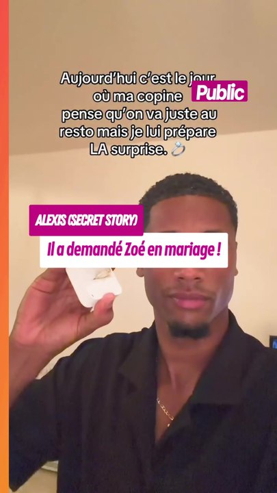 Une histoire d'amour débutée dans la maison des secrets se termine en mariage ! Zoé a dit oui à Alexis