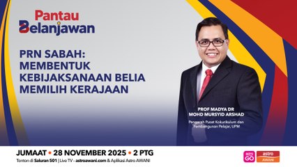 Pantau Belanjawan: PRN Sabah | Membentuk kebijaksanaan belia memilih kerajaan