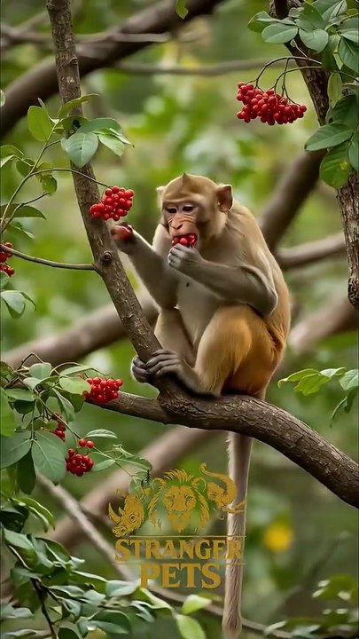 Tiger Saves Monkey from Jackals _ Unlikely Jungle Alliance
