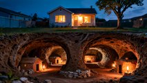 A Man Found an Underground City While Renovating His House