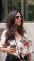 nimrat kaur spotted going out and about her day in bandra