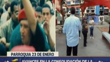 Habitantes de la parroquia 23 de Enero rememoran la visita de Hugo Chávez