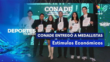 México reconoce a medallistas mundiales y entrenadores DEPORTES TELESUR 27-11-2025