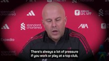 Pressure? There's always pressure! - Slot acknowledges Liverpool's downfall