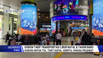 Simak! Ini Sederet Diskon Tarif Transportasi Libur Natal-Tahun Baru hingga 30 Persen