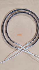 Round Carbon Fiber Heat Lamps Quartz Tubes 220v 1500w 1800w For Heaters Replacement