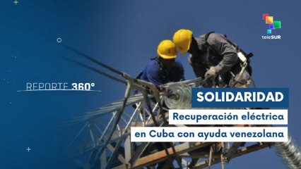 Trabajos de recuperación eléctrica tras huracán Melissa en Cuba