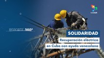 Trabajos de recuperación eléctrica tras huracán Melissa en Cuba