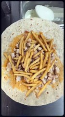 French Tacos Viande Escalope Sauce Algérienne & Biggy & Gruyère #BR3 #food #foodlover #halal #FrenchTacos