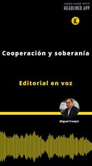 Editorial | Cooperación y soberanía