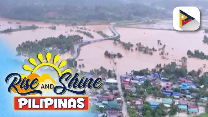 Malaking bahagi Pudtol, Apayao, lubog sa baha dahil sa malalakas na ulang dala ng Shear line