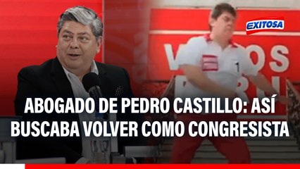 Carlos Torres Caro: Así BAILABA el actual abogado de Pedro Castillo cuando postuló al Congreso