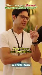 Your father begged me to come to your company, but you're firing me? | You Fired A Tech Genius