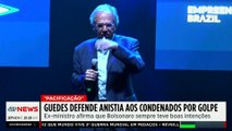 Paulo Guedes defende anistia aos condenados por trama golpista