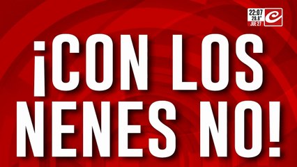 ¿Con los nenes no!: una pareja maltrata y no alimenta a sus 4 hijos