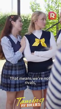 Rich boy saved his crush from being bullied, and got an unexpected kiss! | Taming My Bullies