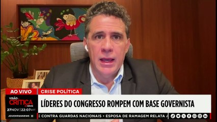 Líderes do Congresso rompem com Lula em meio a relação de altos e baixos, especialista comenta | VISÃO CRÍTICA