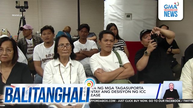 Prayer vigil, isinasagawa ng mga tagasuporta ni FPRRD habang hinihintay ang desisyon ng ICC sa apelang interim release | Balitanghali