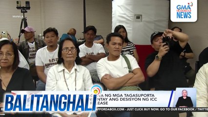 Prayer vigil, isinasagawa ng mga tagasuporta ni FPRRD habang hinihintay ang desisyon ng ICC sa apelang interim release | Balitanghali