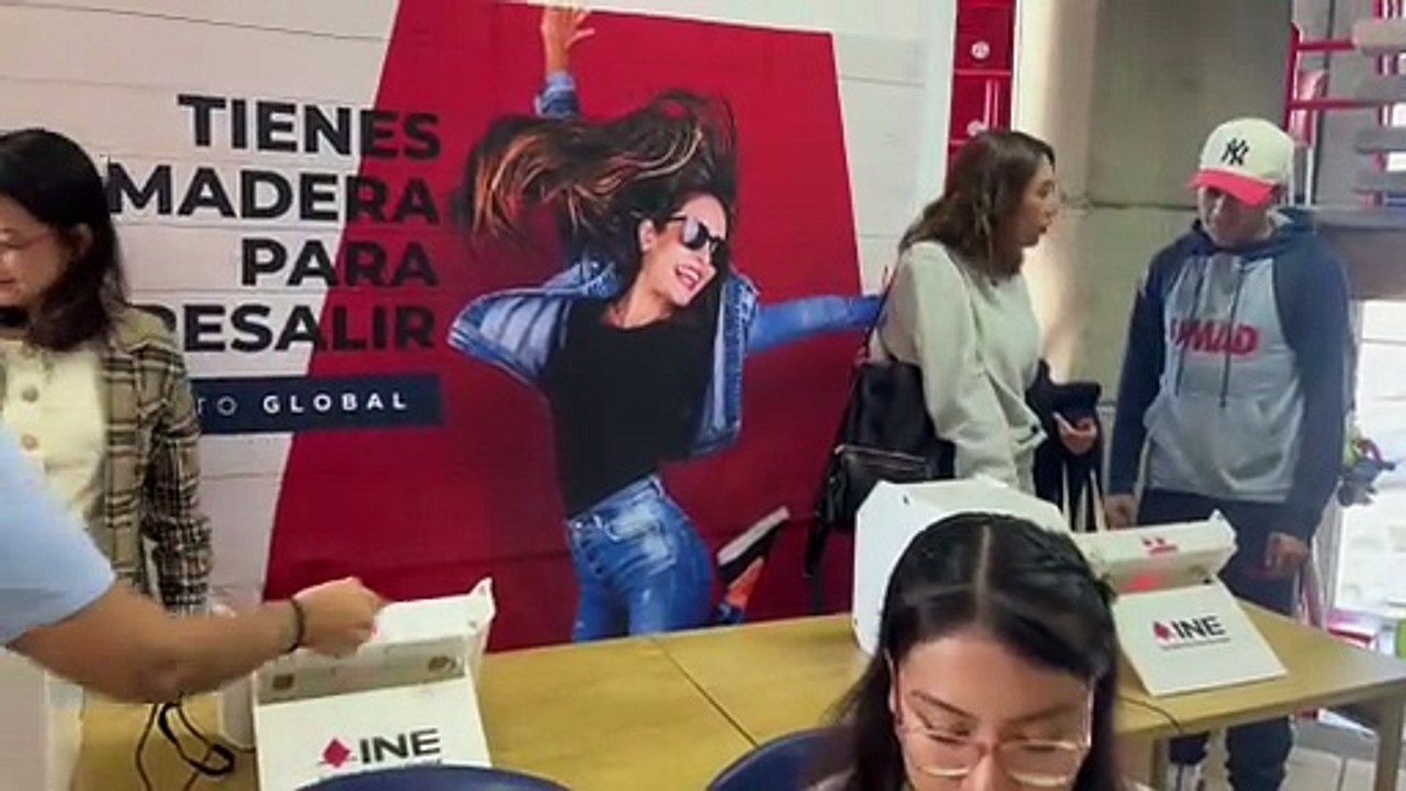 Votaciones nulas en el simulacro electoral