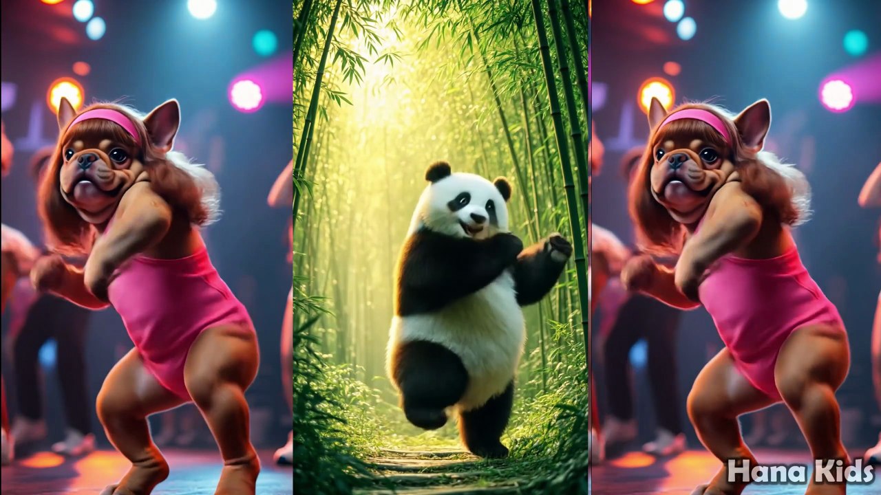 😻 Dancing Kittens in Sync! ✨ Funny Cats Video 💃🐱💫 Dear Ramadhan - Kucing Joget Lucu