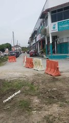 (Curiosity/Problem)Road Collapse?! See How We're Fixing the Deep Drain Pipe!DEEP DRAIN REPAIR#Construction#RoadConstruction#Drainage#Infrastructure#Shorts #Reels#TikTok #Viral#Trending #Fyp#For You#Culvert#ConcretePipe#Excavation#Roadw