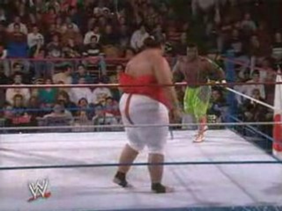Raw 1-11-93 Yokozuna vs. KoKo B.Ware