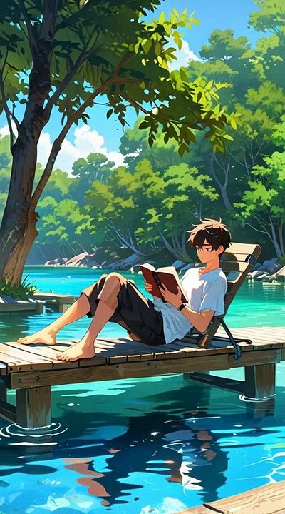 Summer Dock Reading