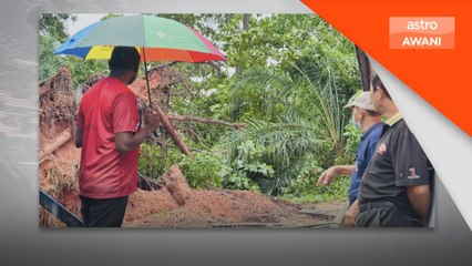 Tanah runtuh, pokok tumbang di Seremban, Port Dickson