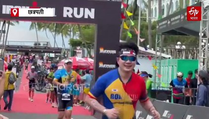 पोलीस निरीक्षक संदीप गुरमे एक दोन नव्हे तर तिसऱ्यांदा बनले आयर्नमॅन; खडतर स्पर्धा जिंकल्यानंतर म्हणाले...