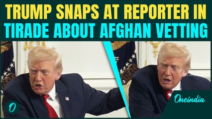 Trump SCHOOLS ‘Stupid’ Reporter For DUMB Question On DC Shooting, Afghan Suspect | ‘Stupid Person!’