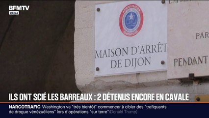 Évasion à Dijon: les deux détenus ont scié les barreaux et sont toujours en cavale