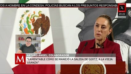 ¿Sheinbaum sabía o no de la renuncia de Alejandro Gertz Manero?