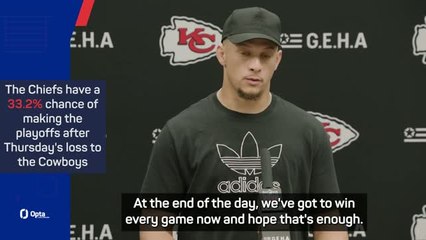Mahomes curses Chiefs' consistency as playoff hopes fade