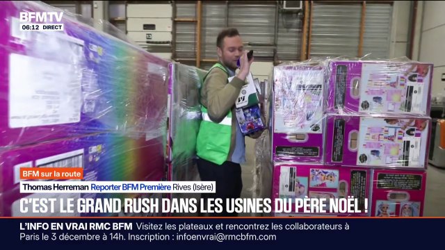 C'est le grand rush : BFM au cœur du plus grand entrepôt de stockage de jouets de France