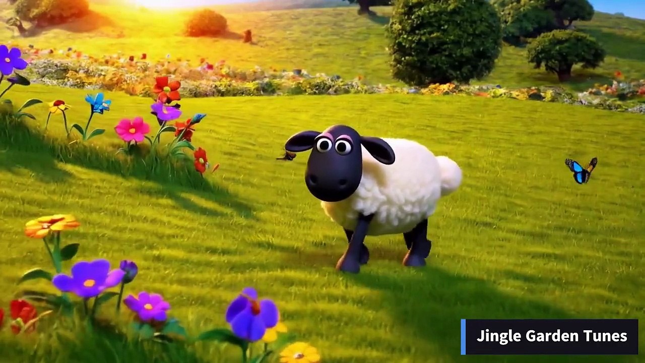 🎶 Baa Baa Black Sheep 🐑 _ Fun Animated Nursery Rhyme for Kids _ Sing Along & Learn!