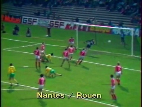 NANTES - ROUEN - 1983 - SAISON 1983/1984 -