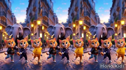 😻 Dancing Kittens in Sync! ✨ Funny Cats Video 💃🐱💫 Kalau kau suka hati - kucing joget lucu