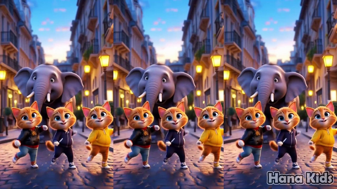 😻 Dancing Kittens in Sync! ✨ Funny Cats Video 💃🐱💫 Kalau kau suka hati - kucing joget lucu