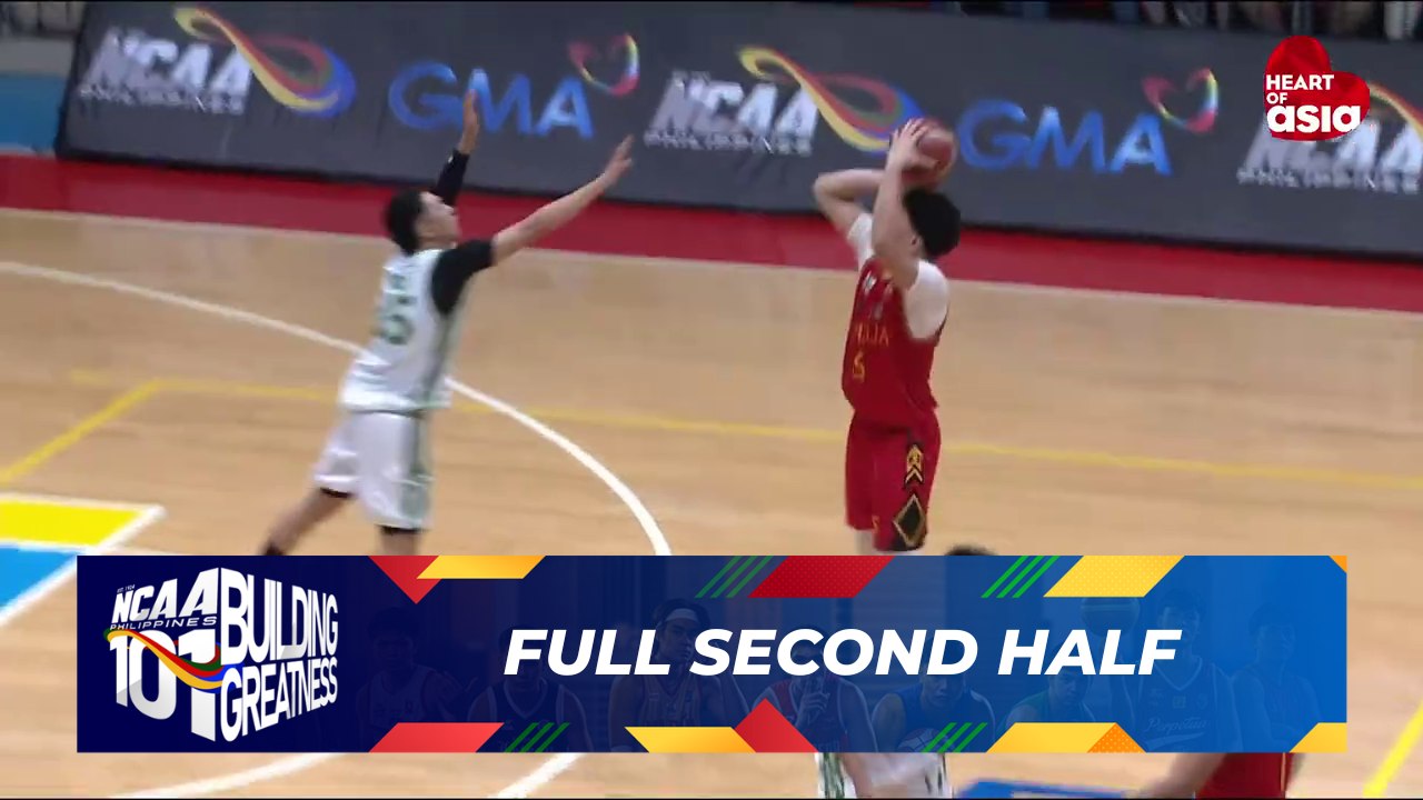 FULL SECOND HALF - Benilde Blazers vs Mapua Cardinals | NCAA Season 101 Quarterfinals