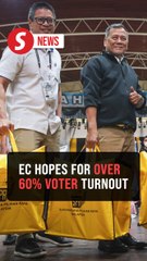 Sabah polls: EC hopes for over 60% voter turnout despite erratic weather