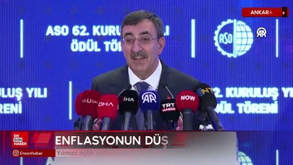 Cevdet Yılmaz: Enflasyon düşüş eğilimine girmiş durumda