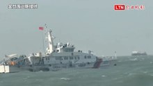 中國4海警船稱「執法巡查」闖金門水域   海巡署驅離
