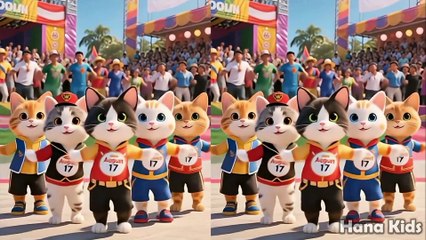 😻 Dancing Kittens in Sync! ✨ Funny Cats Video 💃🐱💫 Naik Delman - kucing joget lucu